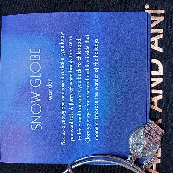 Alex and Ani Snowglobe Bracelet - Picture 4 of 7